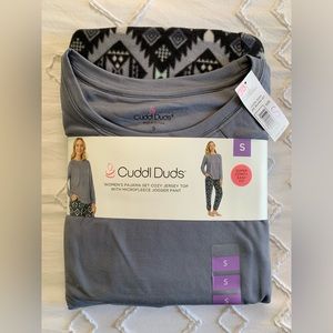 Cuddl Dud fleece jogger pajama set